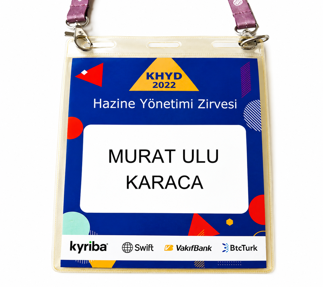 KHYD 2022 Hazine Yönetimi Zirvesi yaka kartı