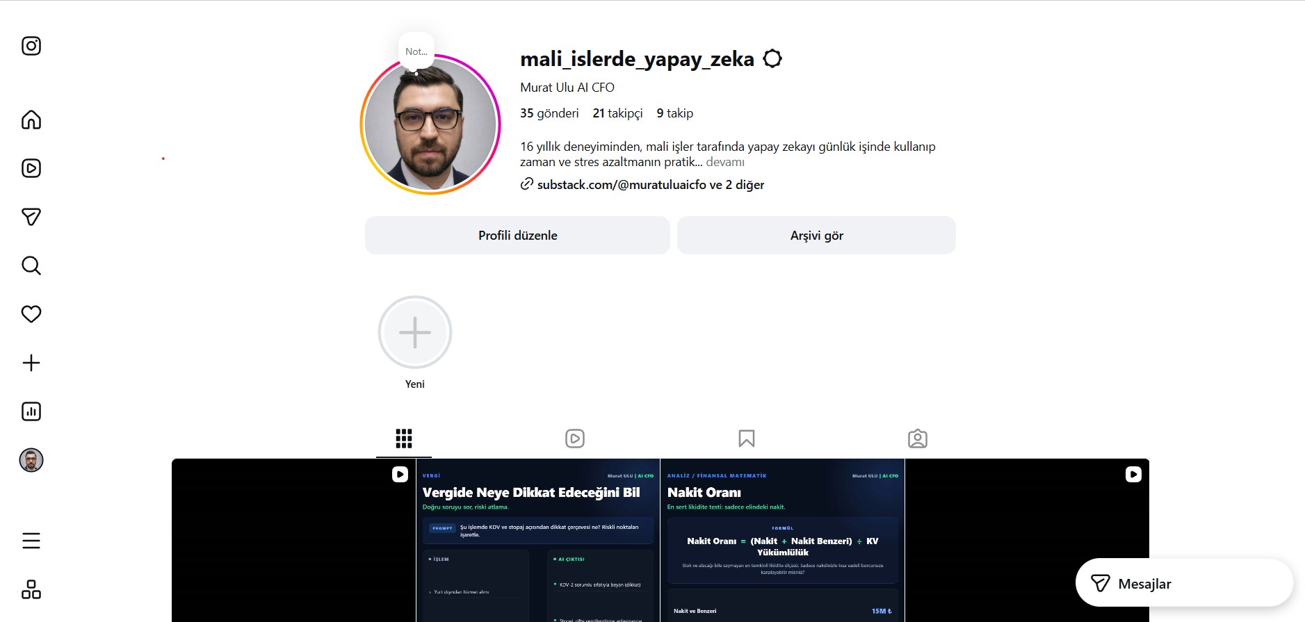 mali_islerde_yapay_zeka Instagram profili